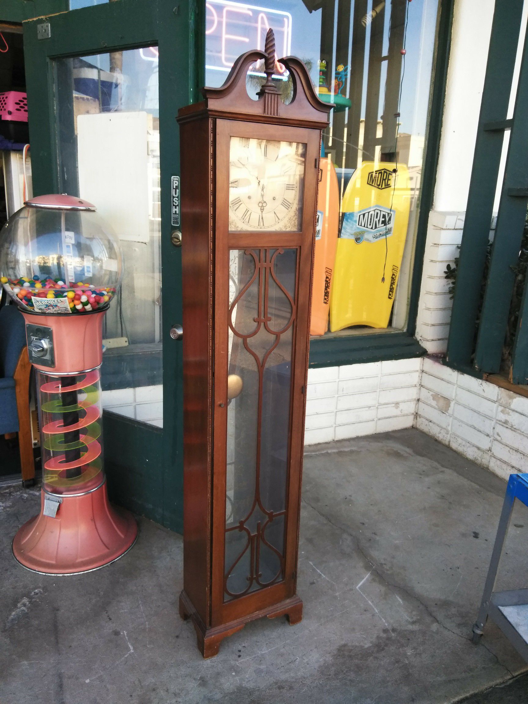 Decorative Wood Grandfather Floor Clock