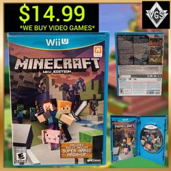 Minecraft Wii U Edition Nintendo Wii U 2016 Mojang Microsoft Video Game