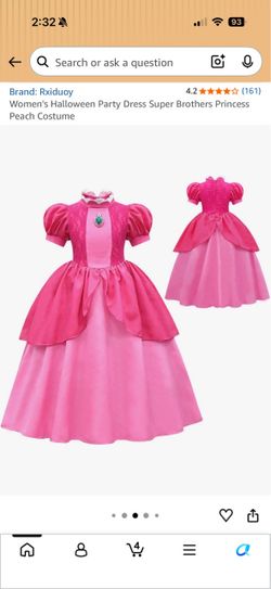 Super Mario Bros. - Adult Princess Peach Costume