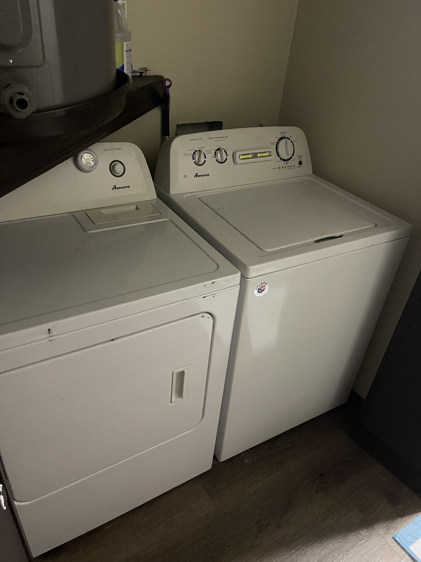 Amana Washer & Dryer 