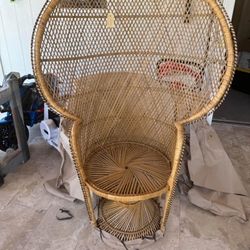Wicker chair 