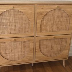 Beautiful Four Drawer Shoe Cabinet/