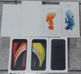 Apple iPhone 4 5 6 7 6s Samsung Galaxy S3 S4 S5 S6 S7 Note 3 4 8 Empty Boxes 