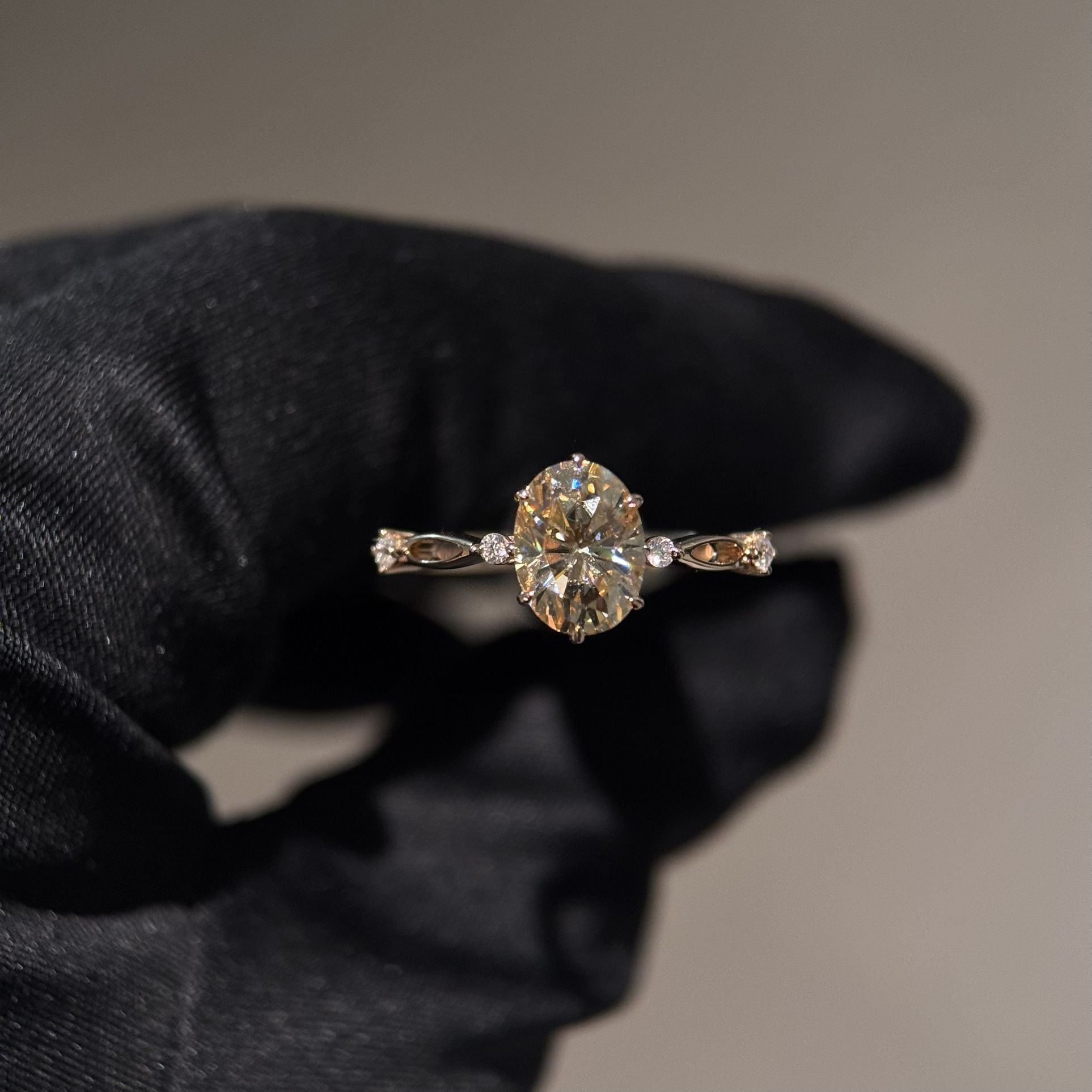 18k Engagement Ring