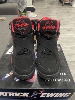 Size 9 Ewing Rogue black/red/pewter