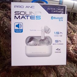 Sound Mates Bluetooth Noise Canceling Earbuds