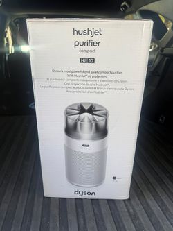 Dyson HushJet Compact Air Purifier (White/Silver)
