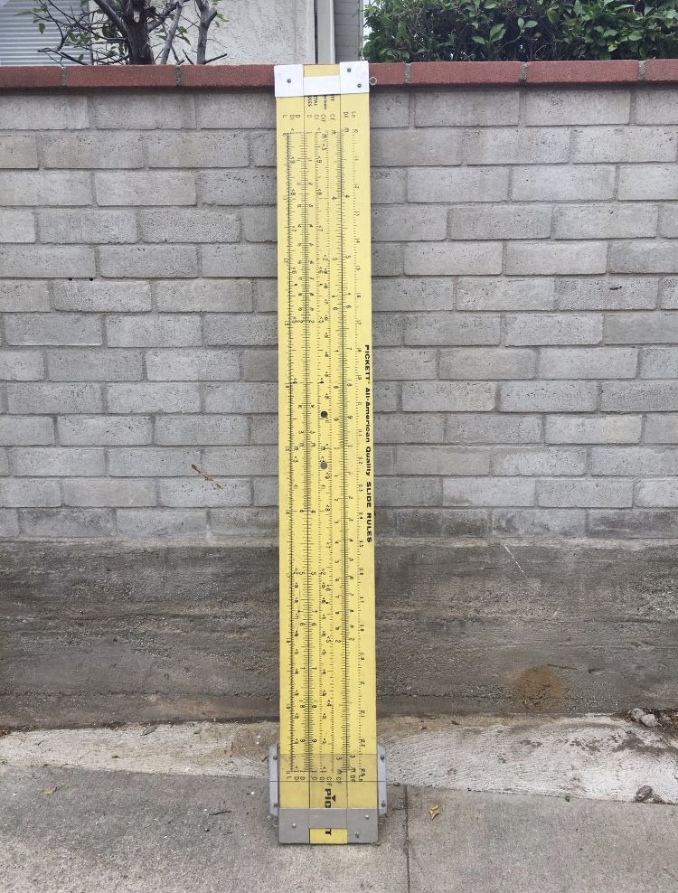Picket Demonstration Slide Rule