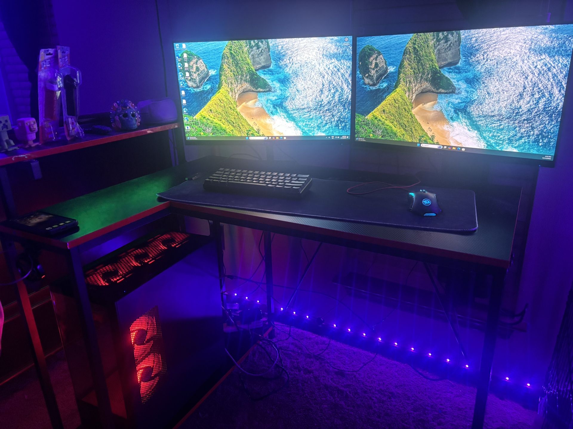 🔥 Gaming PC — Ryzen 7 / RX 6600 / 48GB RAM / 2TB SSD+M.2 — Ready for Gaming & Streaming