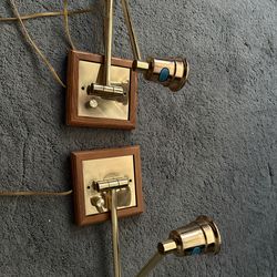 Antique wall lights
