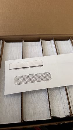 Envelopes. Double Window Security 