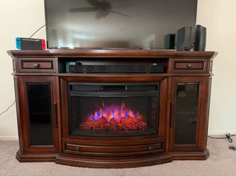 Electric Fireplace TV stand console
