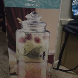 Glass Drink Dispenser 