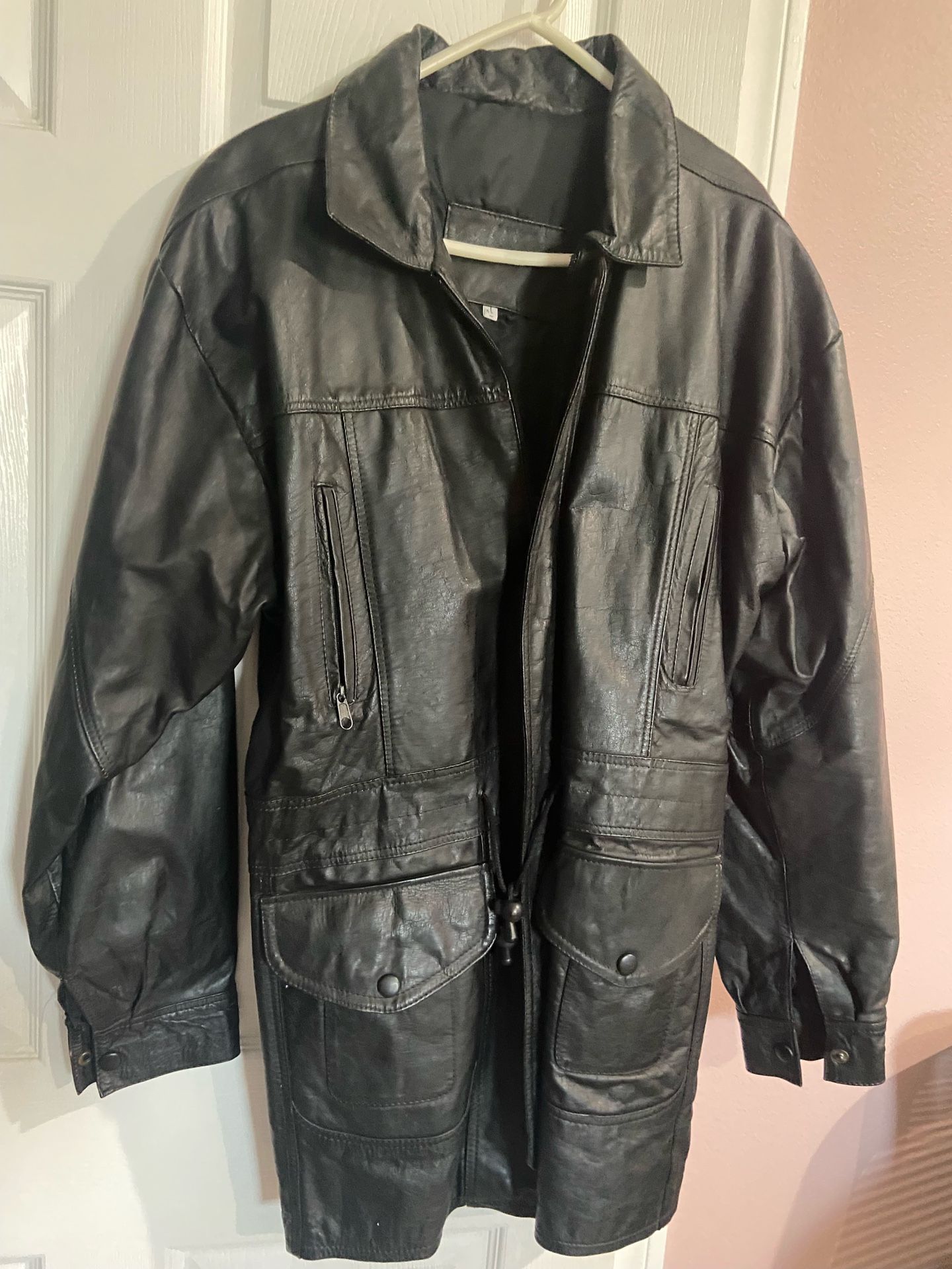Women’s Black Leather Jacket