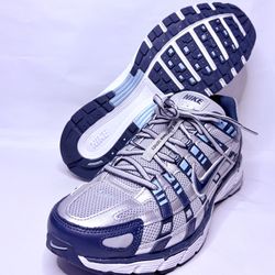 Nike P-6000 Armory Navy Flat Silver
