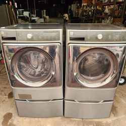 Jumbo Washer And Electric Dryer 🚚 Lavadora Y Secadora Electrica 