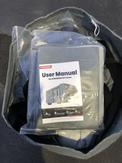 Large Kingbird RV Cover /  492”x102”x120”