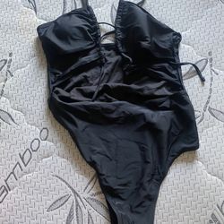 Swim Suit Black Size Xl Never Worn SHEIN