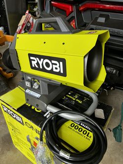 18V ONE+ Hybrid Forced Air Propane Heater - RYOBI Tools