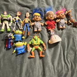 Toy Story Toys, lion King, Ice Age, Hello Kitty, Disney Toys 