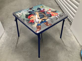 Rare Jake And The Neverland Pirates Kids Folding Table
