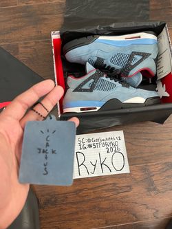 Travis Scott Jordan 4s Deadstock Sz 11 OG All