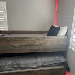 Bunk Bed With Storage In Stairs