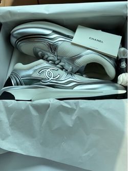 Chanel Runners White/Silver Size Men 11