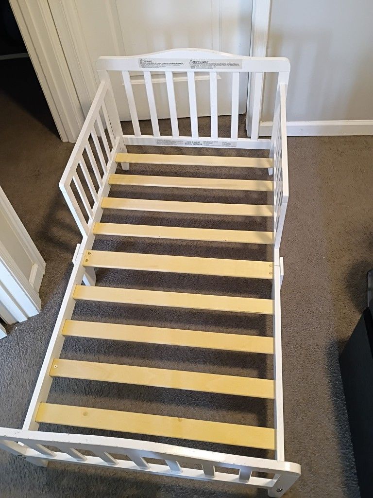 Toddler Bed  W/ Mattress
