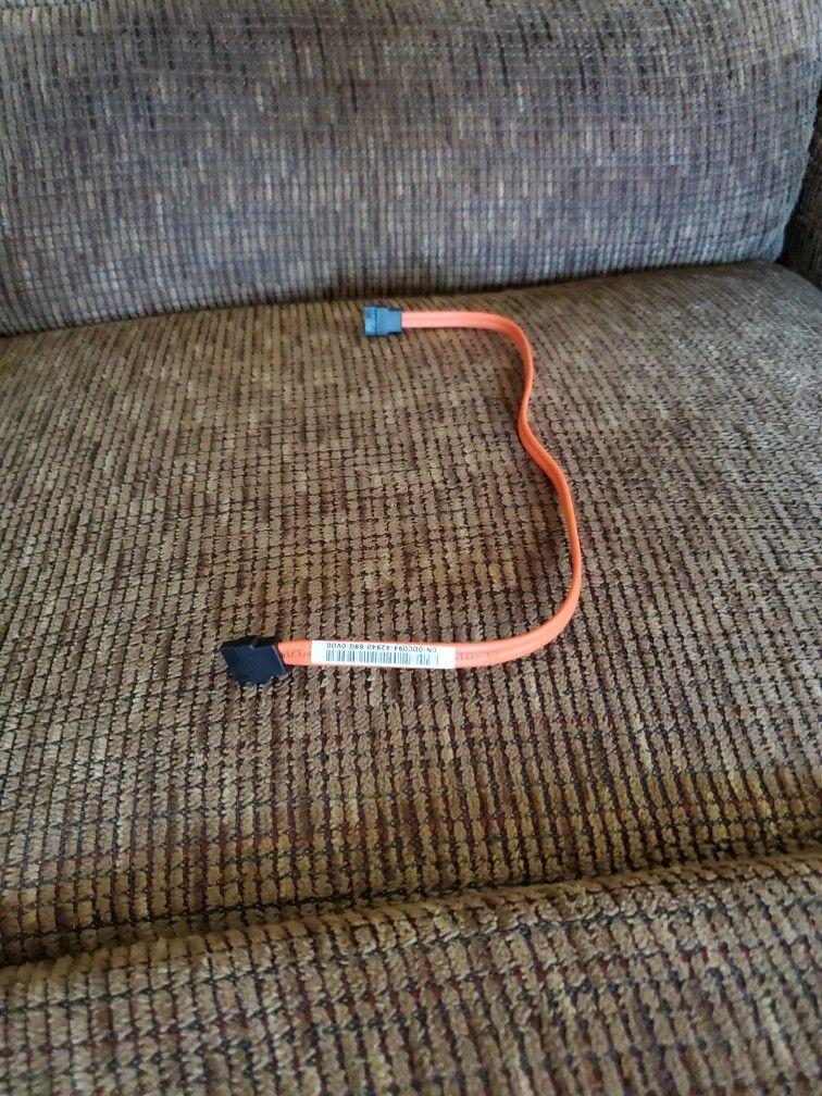 Dell 14" Orange Sata Hdd Cable