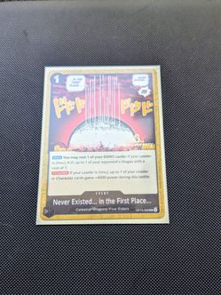 Anniversary Stamped Never Existed event card