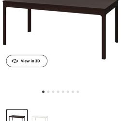 Large Ikea sturdy dining table 