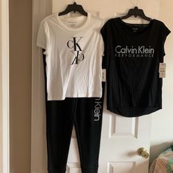 Women’s New 3 pc Calvin Klein Outfit Set