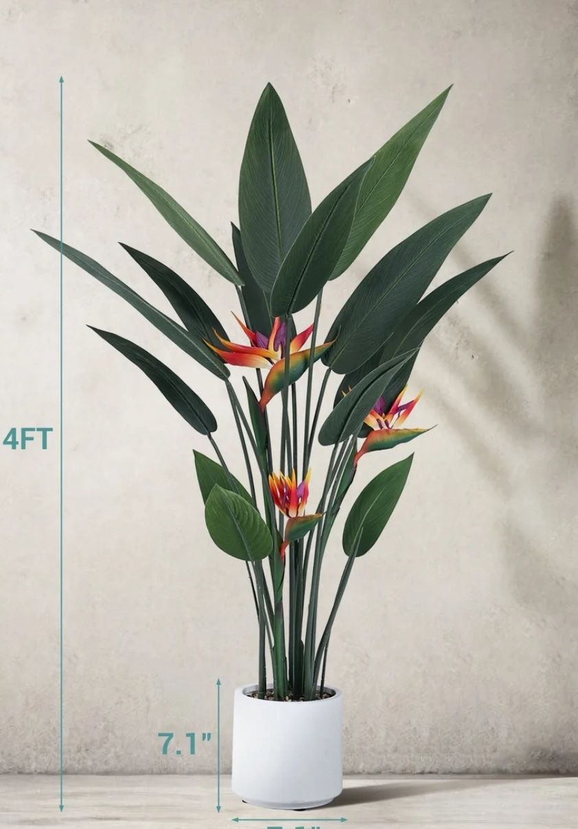 Selling Faux Bird Of Paradise Plant