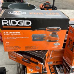 Ridgid 5 Inch Electric Orbital Sander 