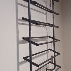 Overdoor Shoe Rack Holds 20-30 Pair, 2 Available 