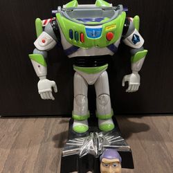 Disney Ultimate Buzz Lightyear Talking Action Figure 14 inch with Stand