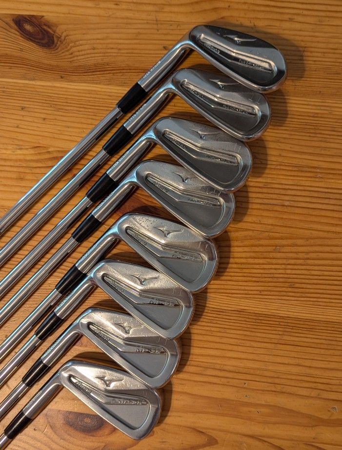 Mizuno MP 25 Iron Set – Left Handed (3–PW) – Stiff Flex (Dynamic