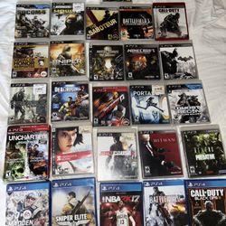 ps3 & ps4 games (READ DESCRIPTION)