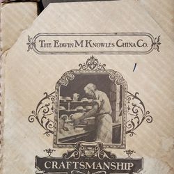 Edwin M Knowles China Co. Original Collector