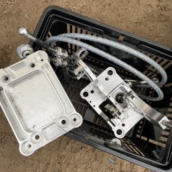 K Tuned  Style Billet Shifter With Cables And Base Plate 
