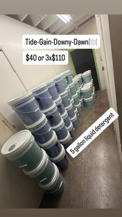 5 GALLON LAUNDRY DETERGENTS