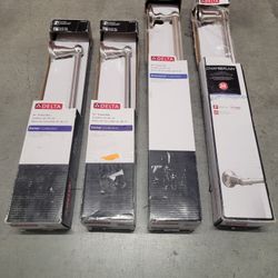 $48 for All, Mixed Lot of (4) DELTA bathroom Towel Bar, Rack, Holders.
