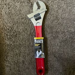 Klein Tools Adjustable Wrench 