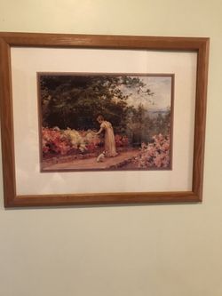 2 Beautiful Spring / Summer Prints Each Appx. 22.5” x 18.5”