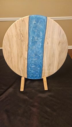 Epoxy lazy susan