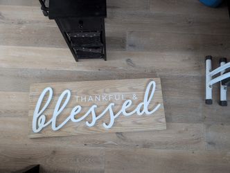 Wall decor Blessed