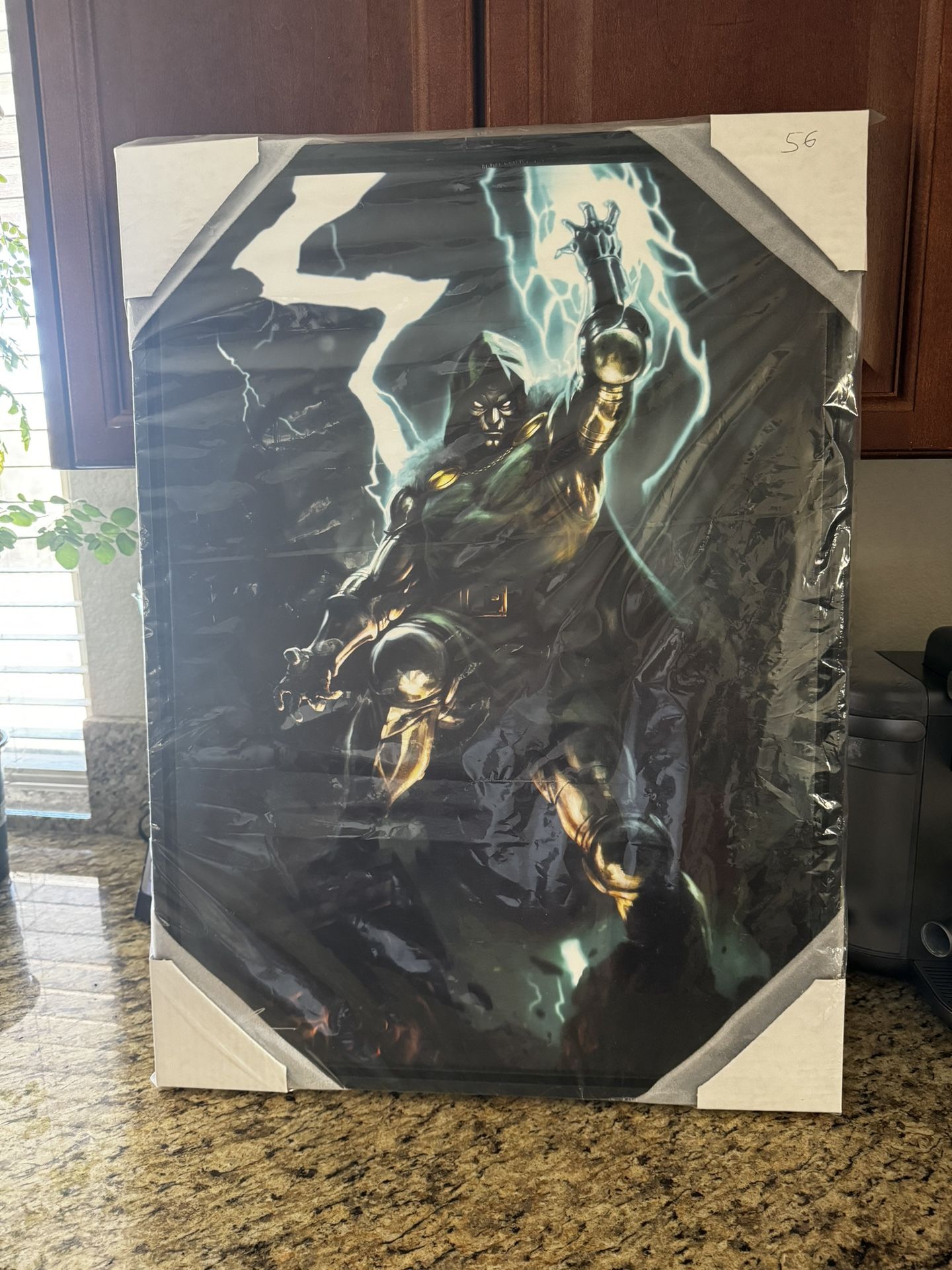Doctor Doom Limited Edition canvas from Sideshow Collectible