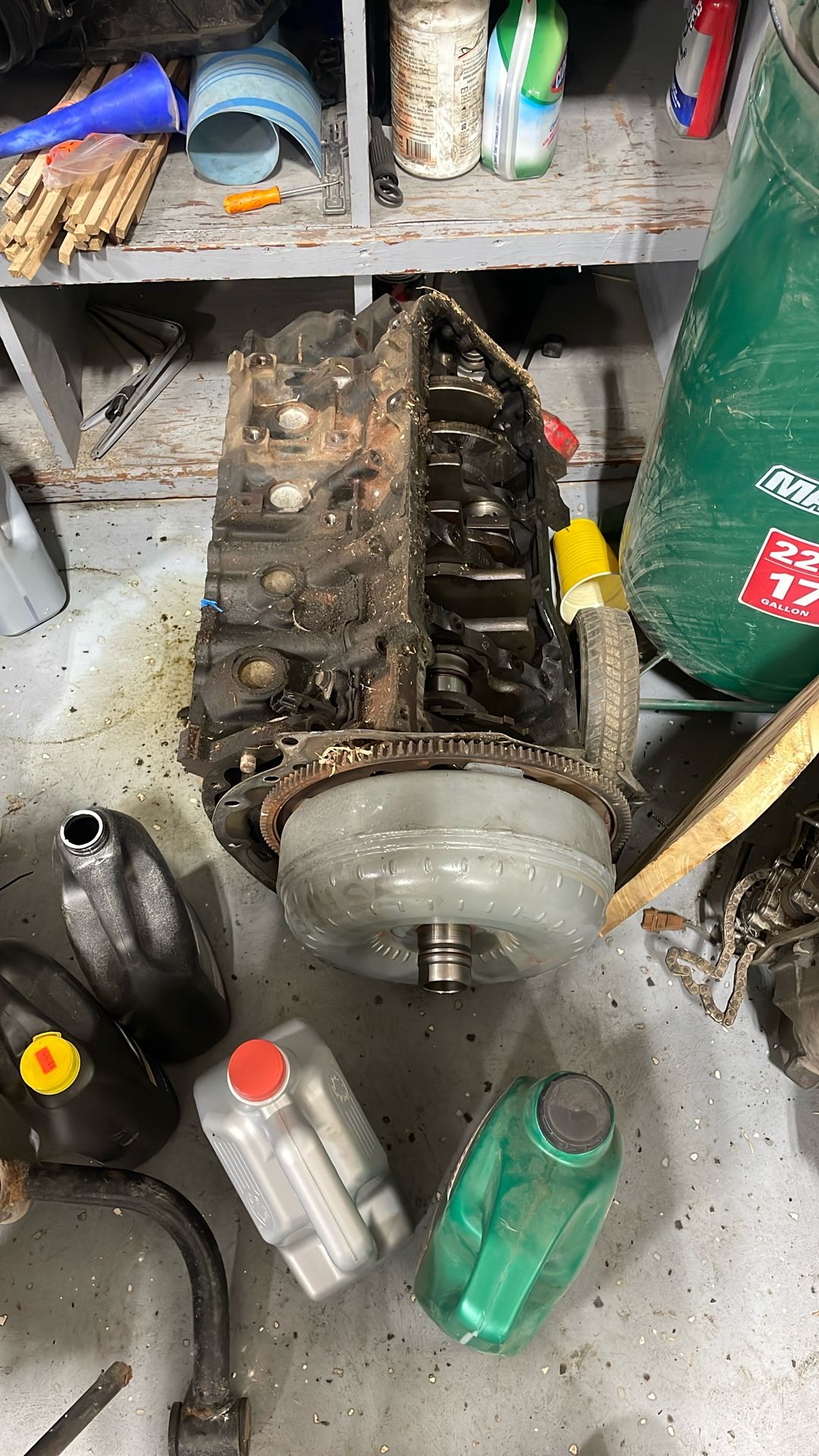 V8 Engine Block