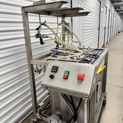 Custom 2-Head Manual Keg Washer